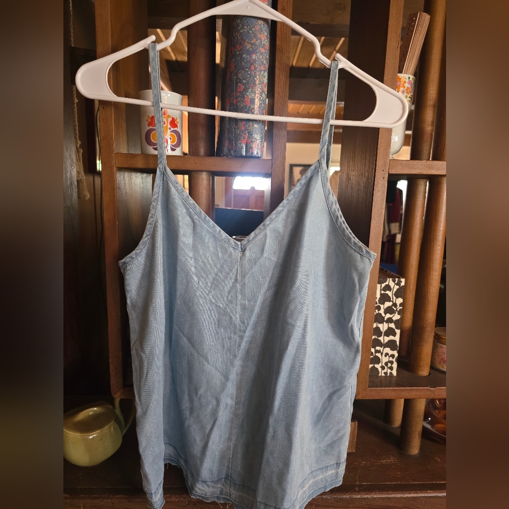 RVCA Light Blue Women's Top XS